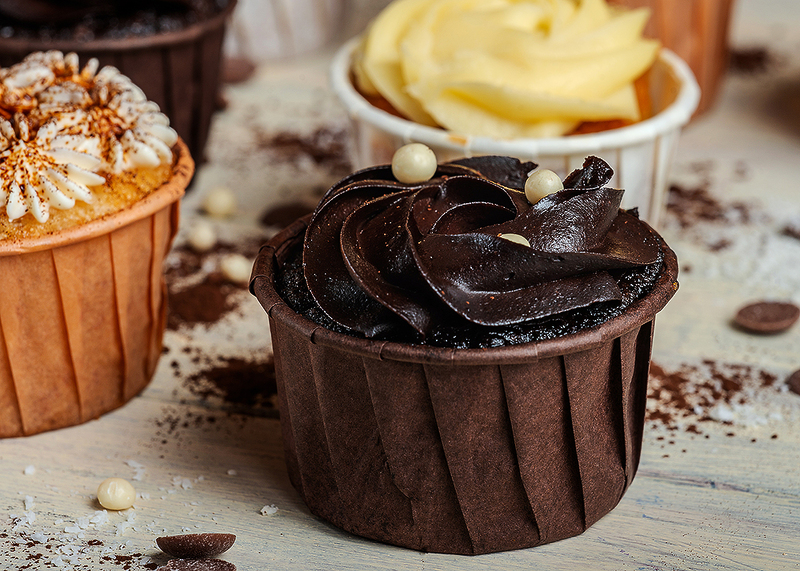 Капкейк Шоколад - Кокос