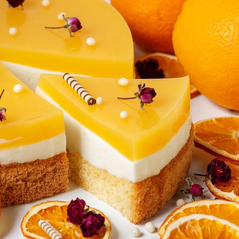 Мусовий з апельсиновим желе