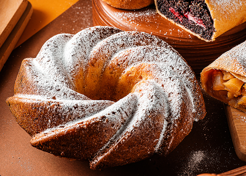 Кекс цитрусовий з гарбузовими цукатами